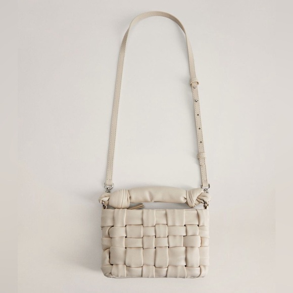 Mango Braided Cream Bag - Picture 3 of 10